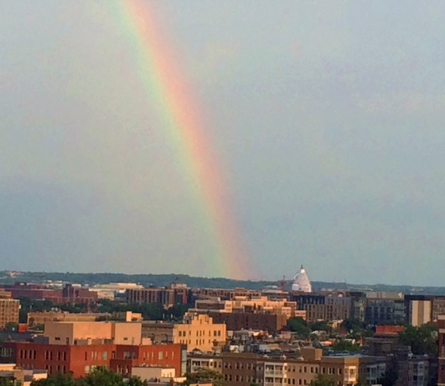 Rainbow at the Capitol