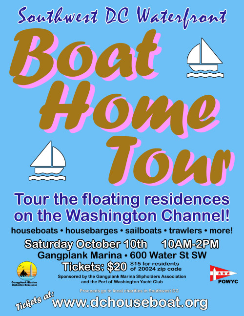 Boat Home Tour Poster 2015