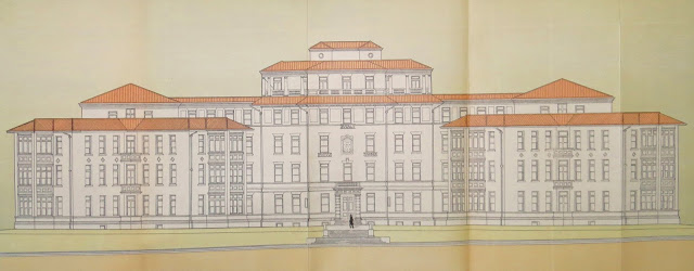1913 Columbia Hospital elevation detail