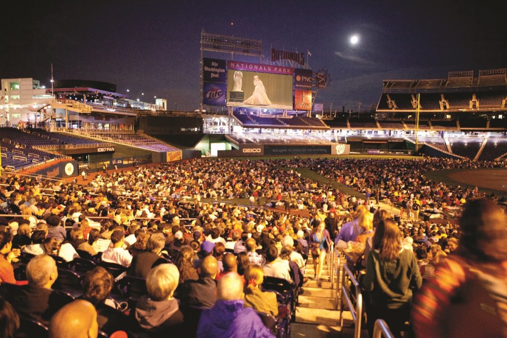 WNO Opera in the Outfield - September 24 at Nats Park - photo Scott Suchman