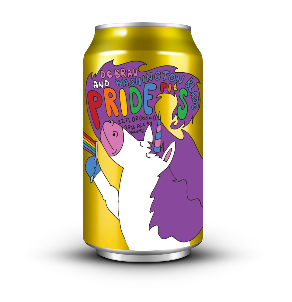 “The Pride Pils will debut at a “Yappy Hour” on the patio at Town on