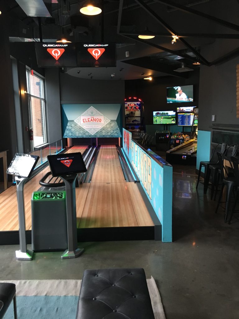 The Eleanor, "a new restaurant and bowling lounge", now open in NoMa! | PoPville