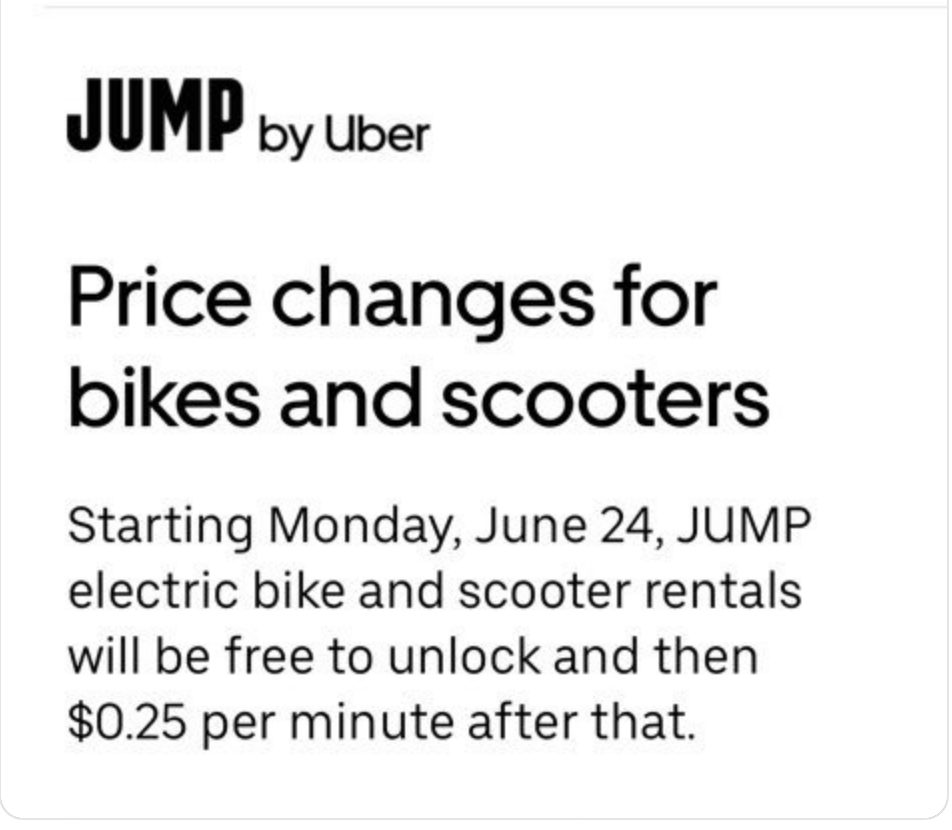 jump bikes cost