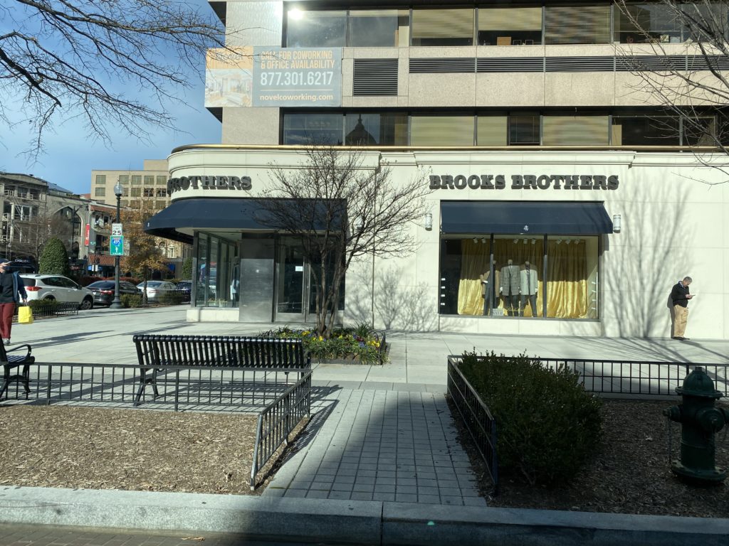 brooks brothers connecticut avenue