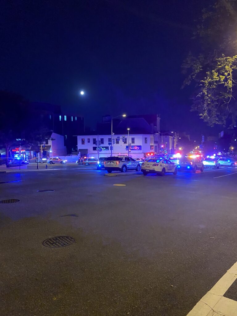 Developing: Shooting Shots Fired on Connecticut at Florida Ave, NW.