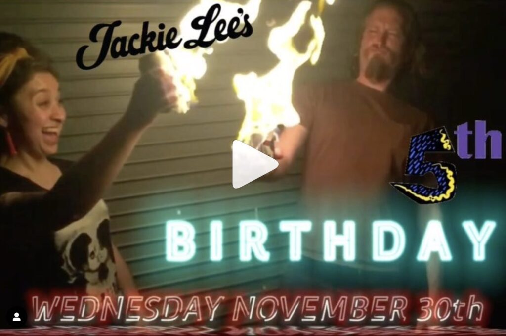 Happy 5th Anniversary to the one and only Jackie Lee's – Party Tonight!! -  PoPville